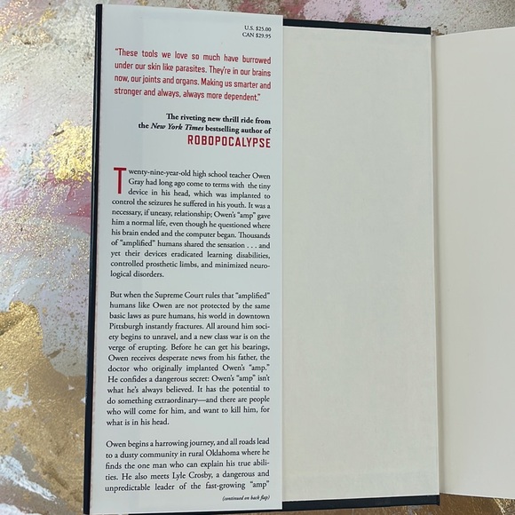 Book Amped / Robopocalypse by Daniel H. Wilson - Picture 3 of 5